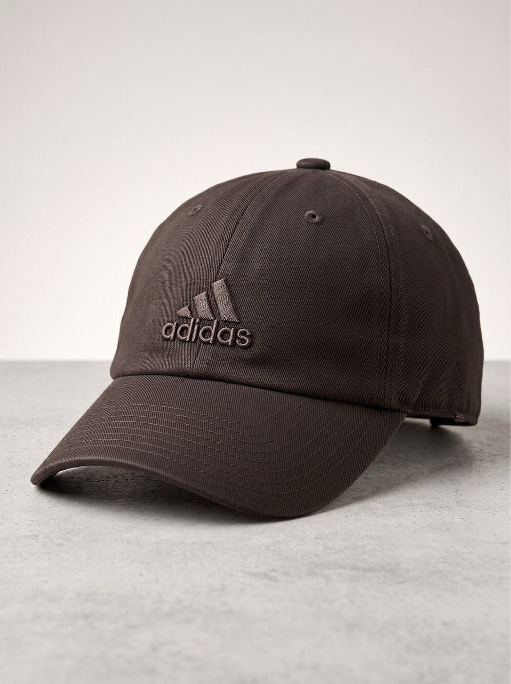 Adidas Aeroready OS Black Embroidered Strapback Workout Athletic Baseball Cap